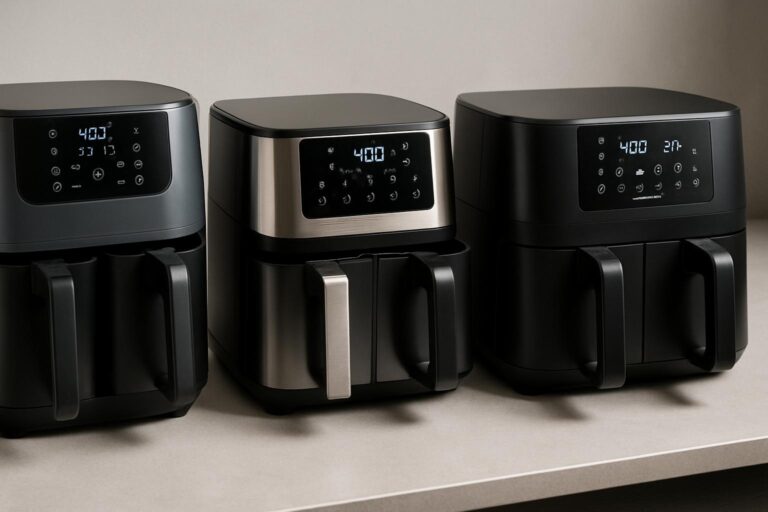 Airfryers med dobbeltkurve
