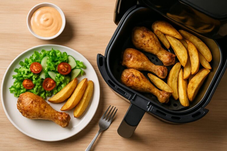 aftensmad i airfryer