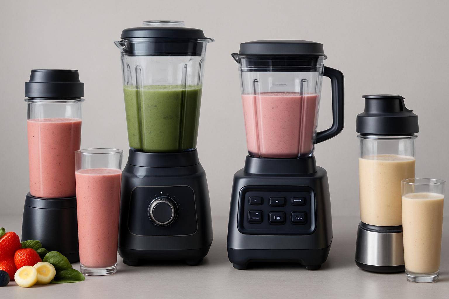 blendere til smoothies og proteinshakes