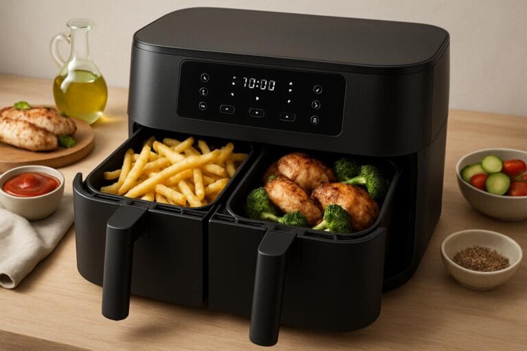 fordele ved dobbeltkurvs airfryere