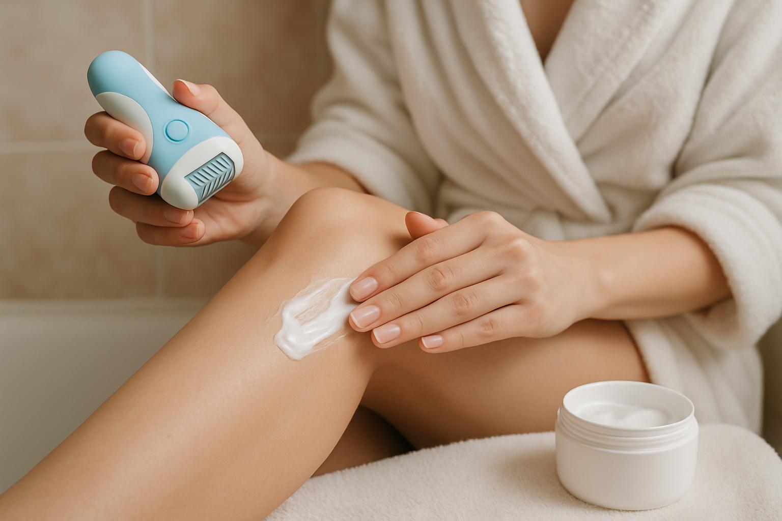 hudpleje efter epilering