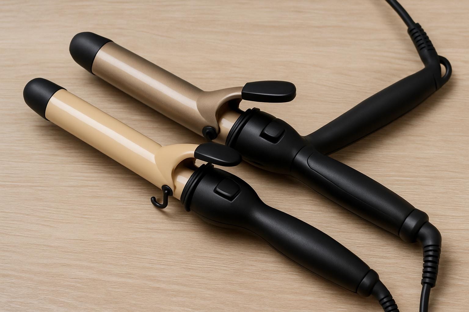 keramisk vs titanium krøllejern