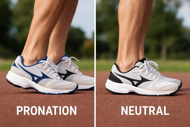 pronation vs neutral løb