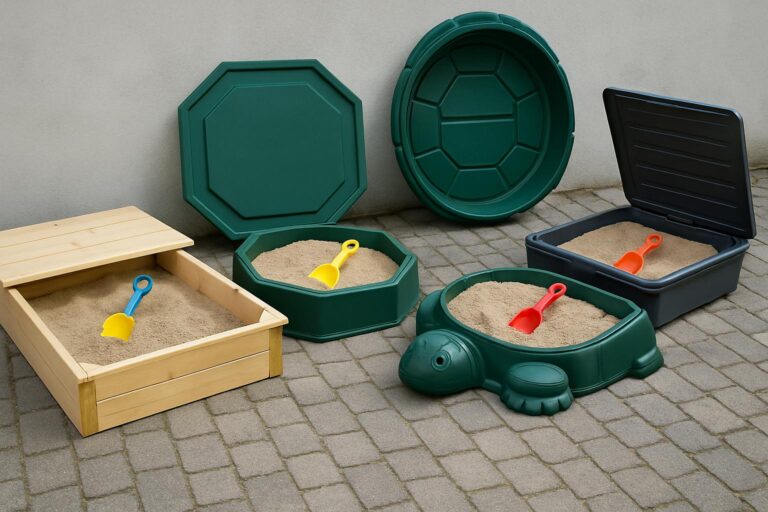 sandkasser med låg