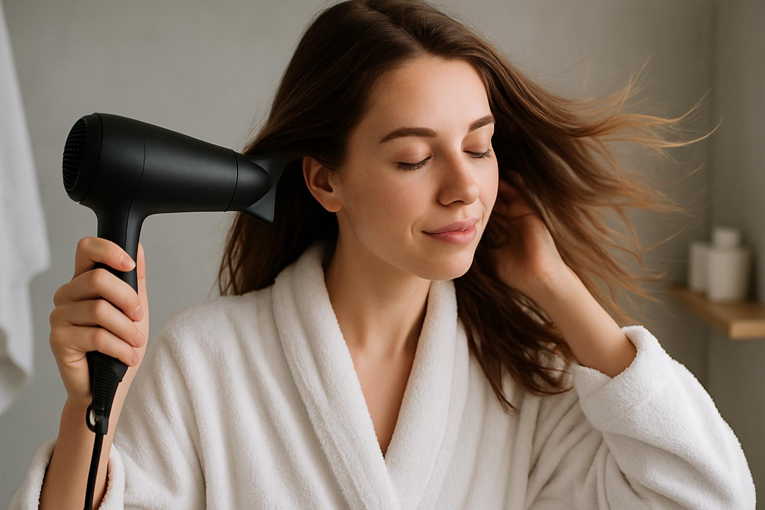 skånsom føntørring