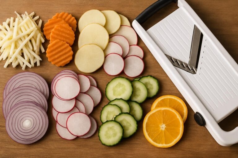 typer af snit med mandolinjern