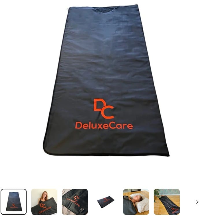 Deluxecare Infrarødt saunatæppe