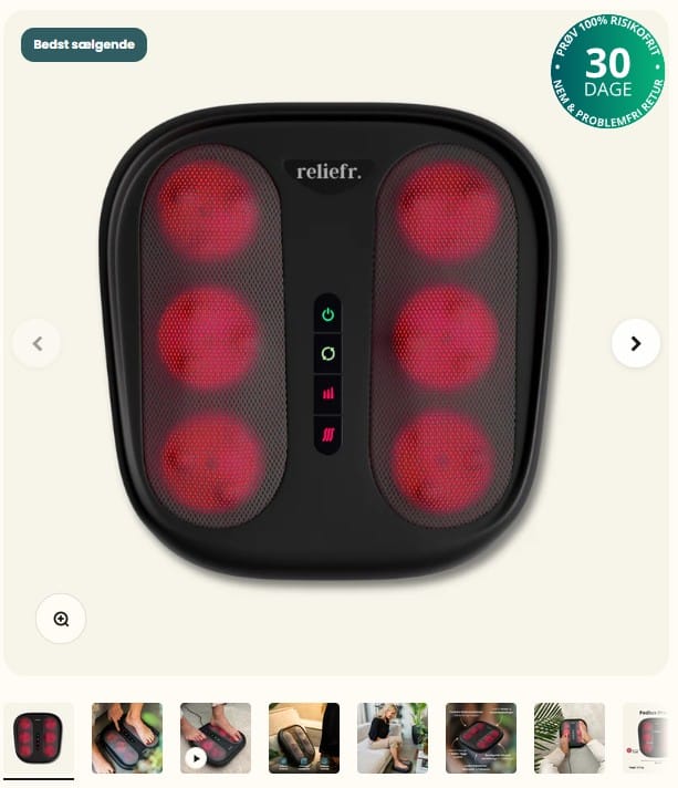 Fodlux Pro fodmassageapparat