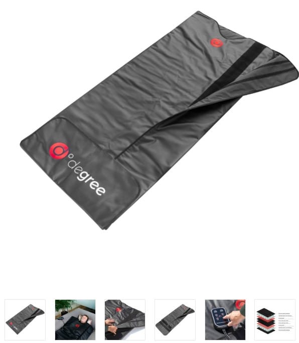 degree Infrarød saunatæppe