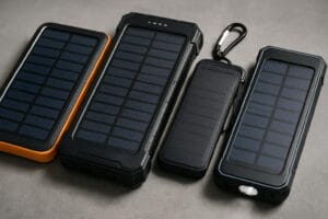 powerbanks med solceller