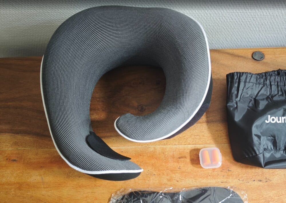 Journeylife Rejse nakkepude med velcro luk