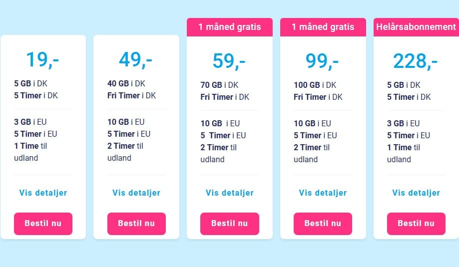 Lebara mobilabonnement