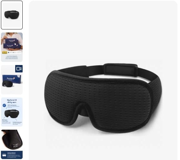 Premiere sovemaske 3.0