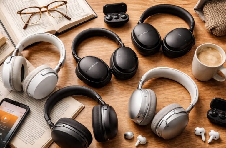 Bedste høretelefoner til lydbøger