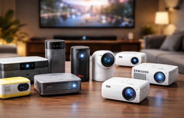 Bedste mini projektorer til hjemmebiograf