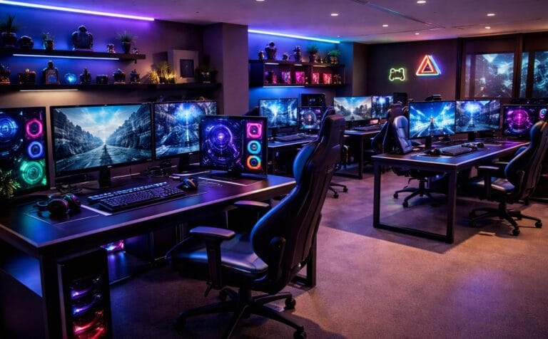 Gaming borde og setups