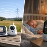 Rækkevidde og støjfiltrering i babyalarmer