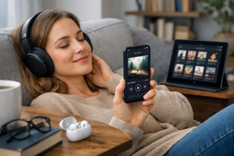 bedste lydbog app