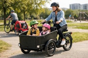 cykelanhænger eller ladcykel