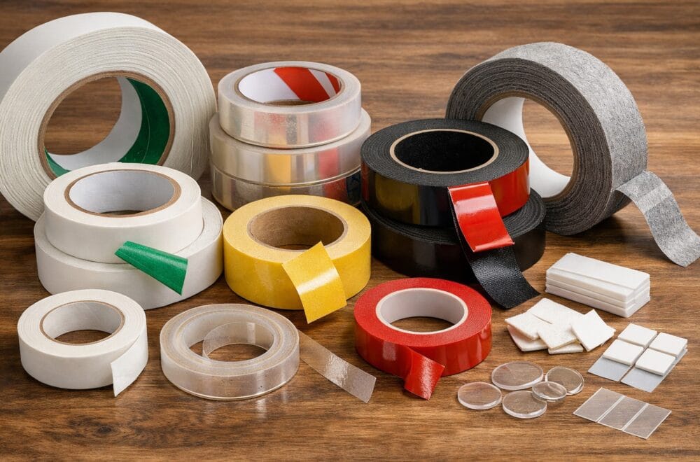 dobbeltklæbende tape