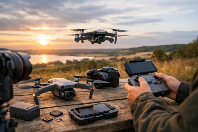 drone med kamera guide