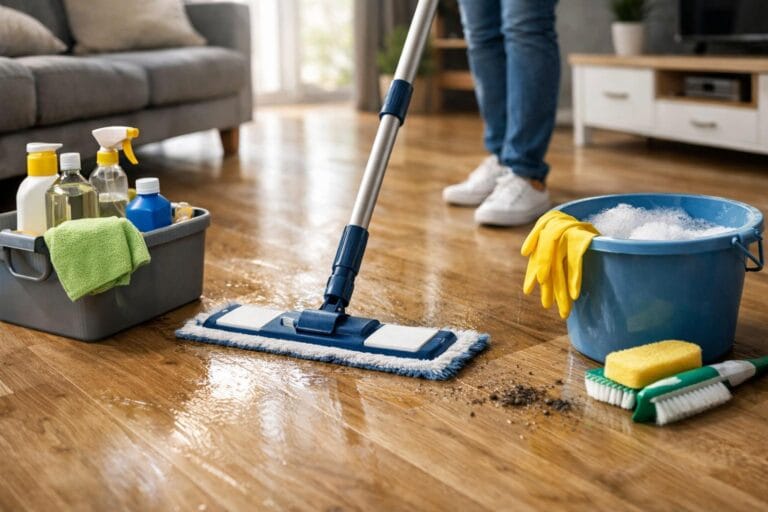 effektiv gulvrengøring