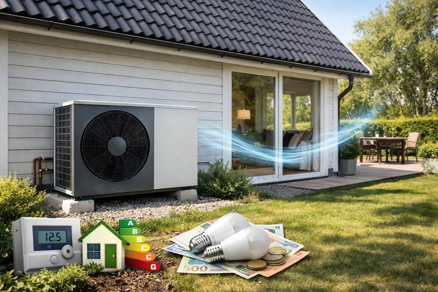 energibesparelse med varmepumpe