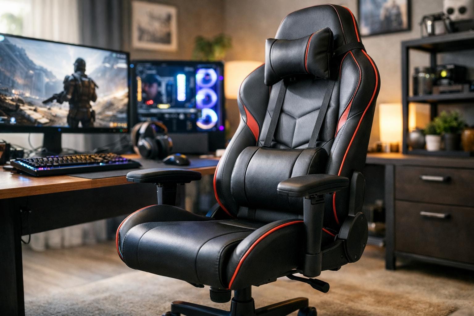 er gamingstole gode for ryggen