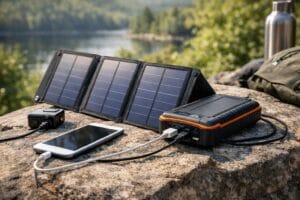 er powerbank med solceller effektiv