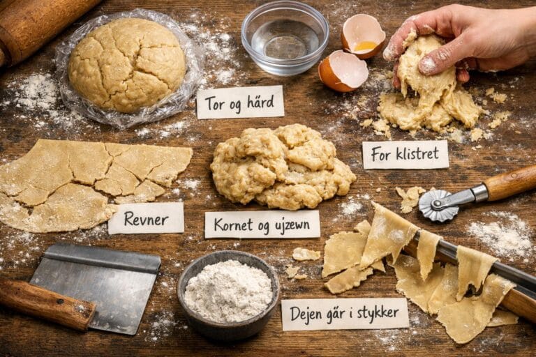 fejlfinding ved pastadej