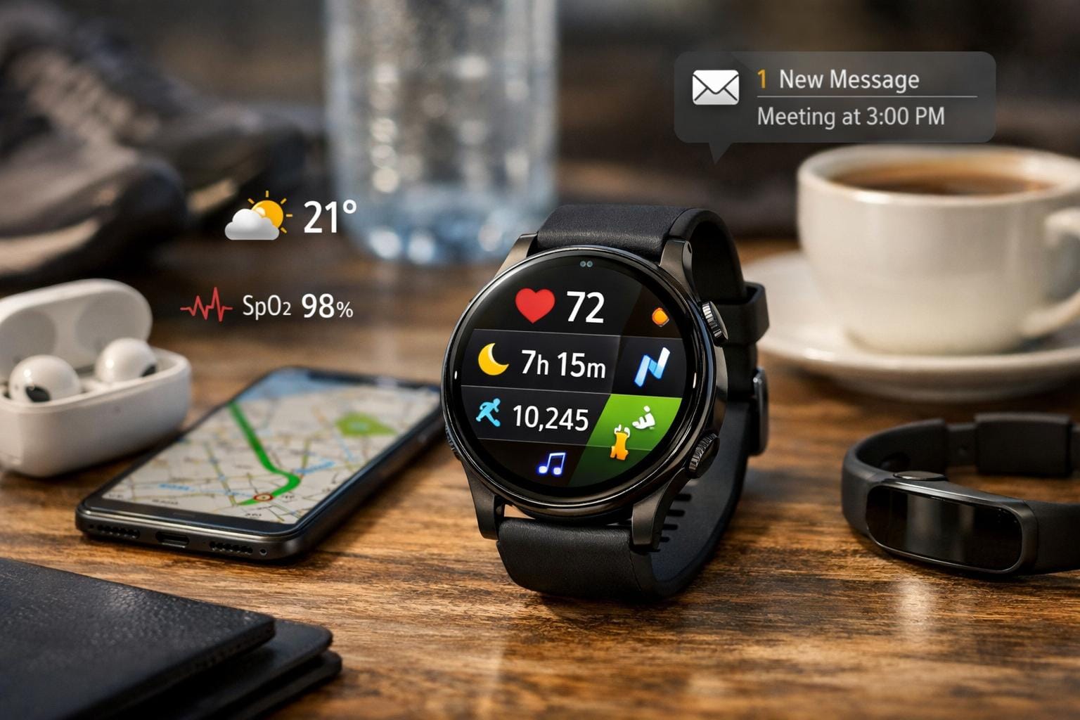 funktioner i smartwatches