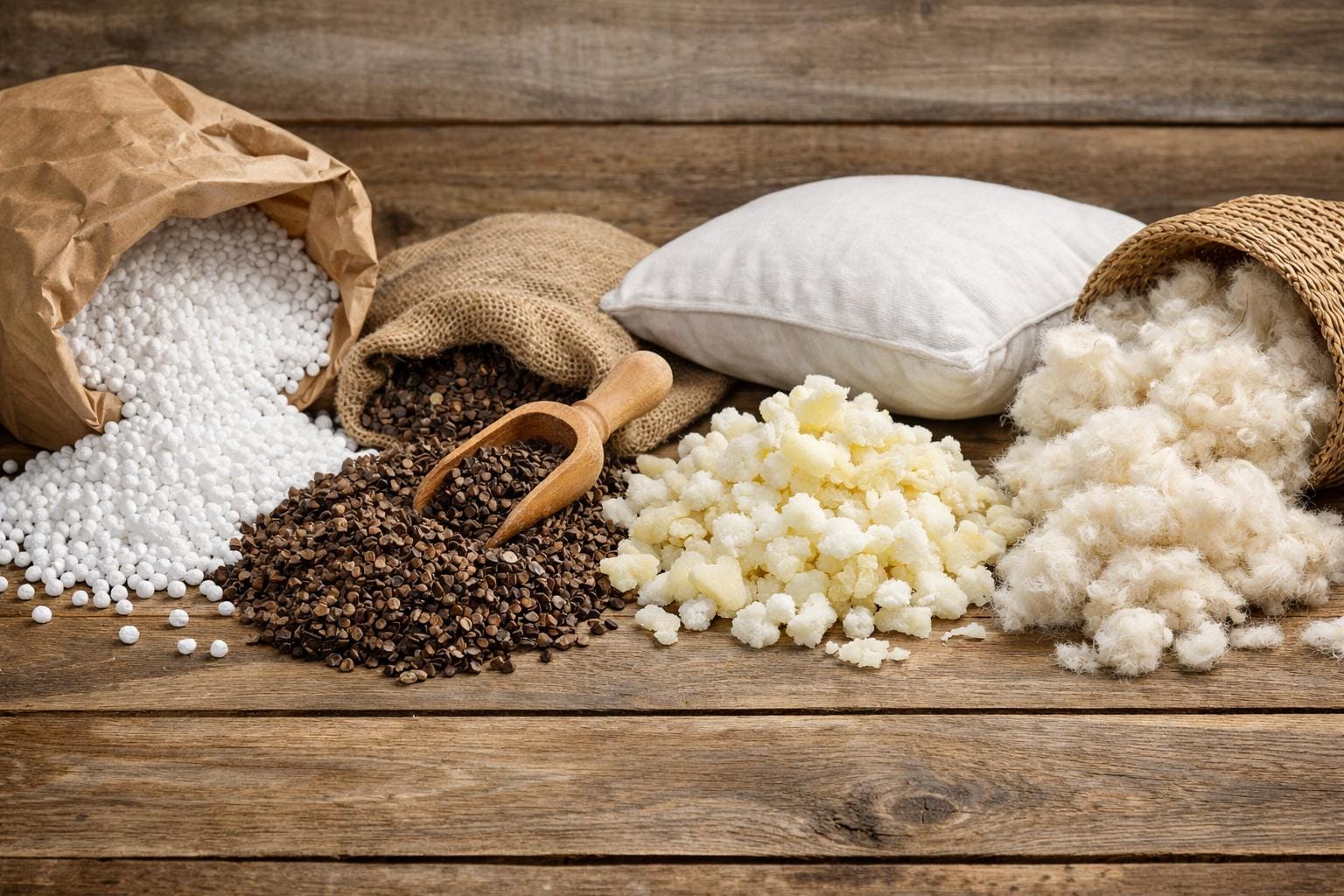 fyldtyper i sækkestole