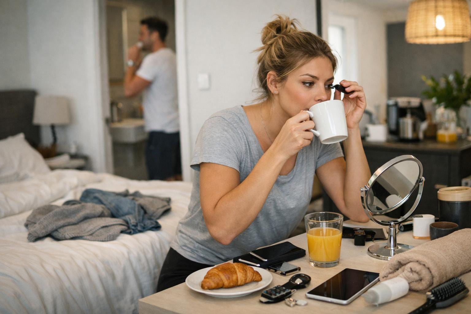 hurtige morgenrutiner