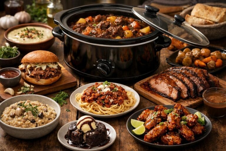 hvad kan man lave i en slow cooker