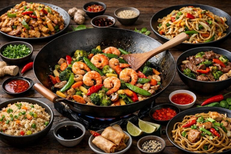hvad kan man lave i en wok