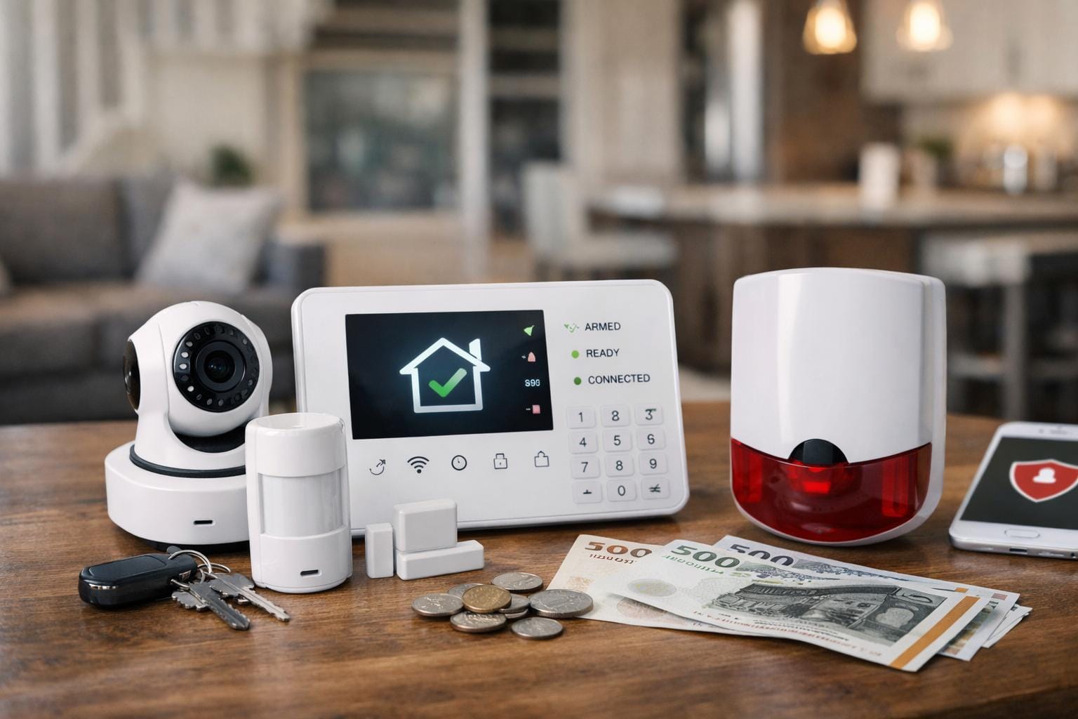 hvad koster et alarmsystem til hjemmet