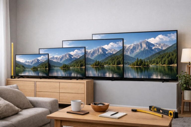 hvilken tv størrelse skal man vælge