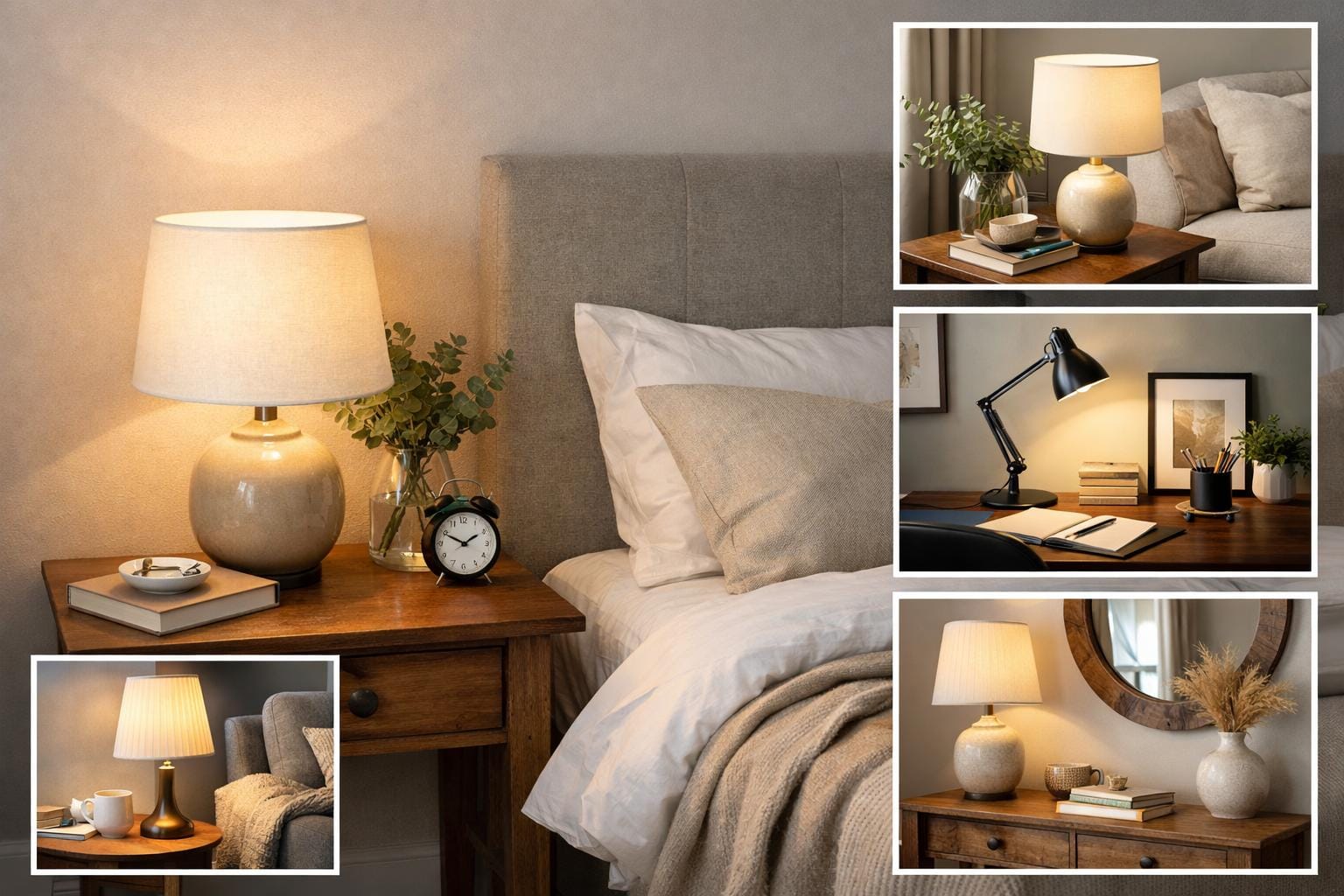 hvor skal man placere en bordlampe