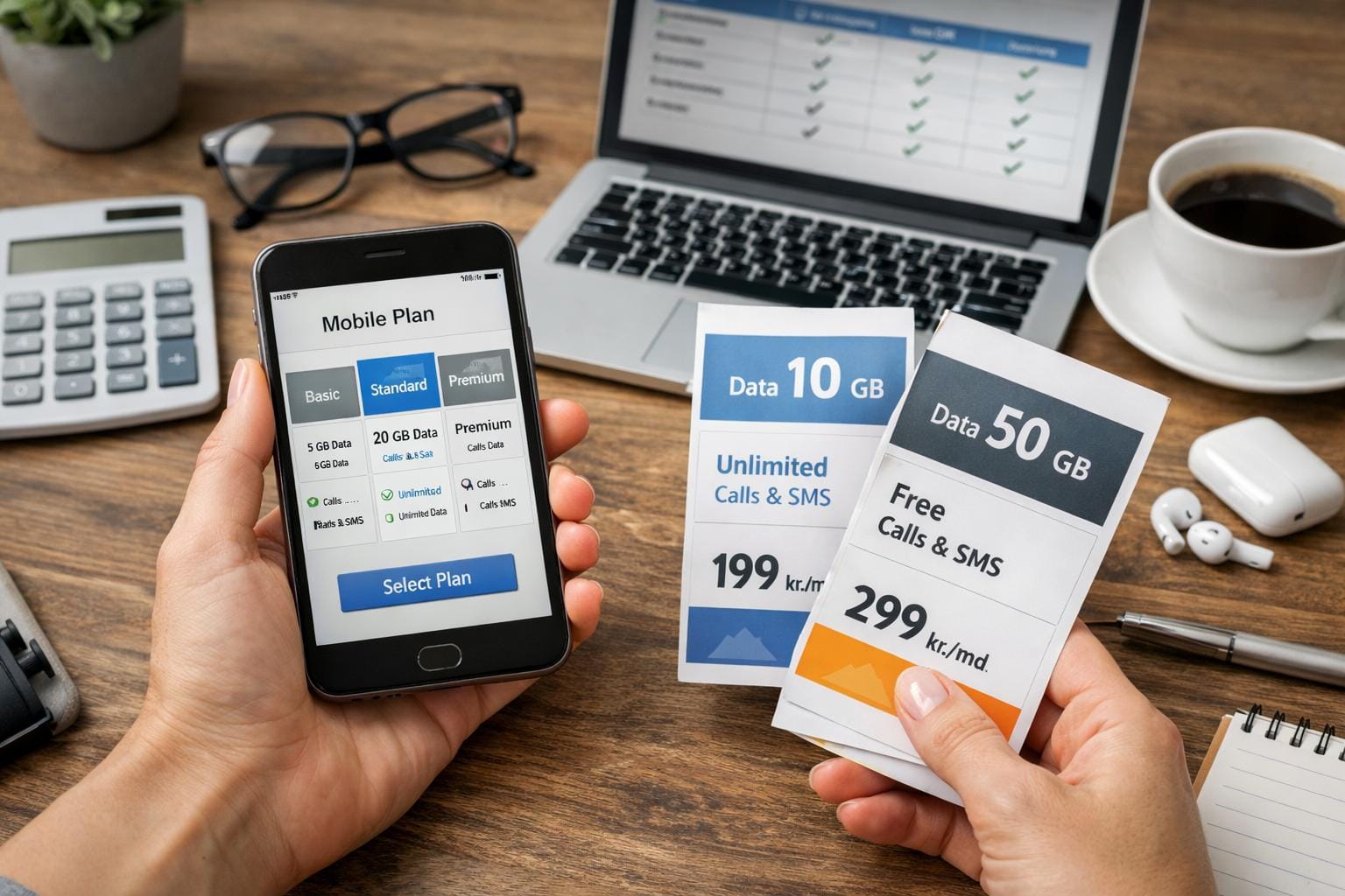 hvordan vælger man mobilabonnement