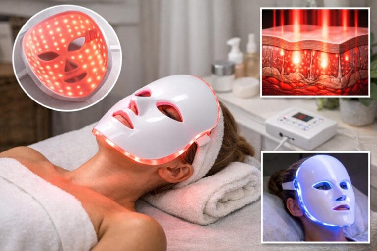 hvordan virker en led maske