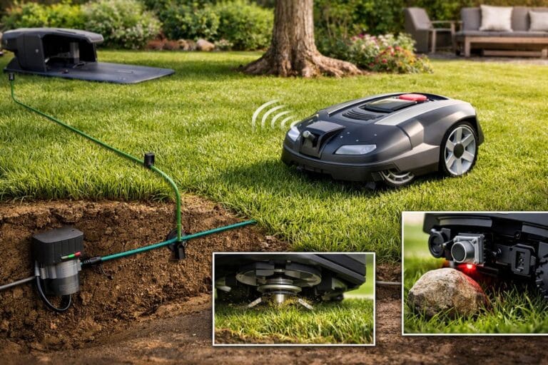 hvordan virker robotplæneklippere