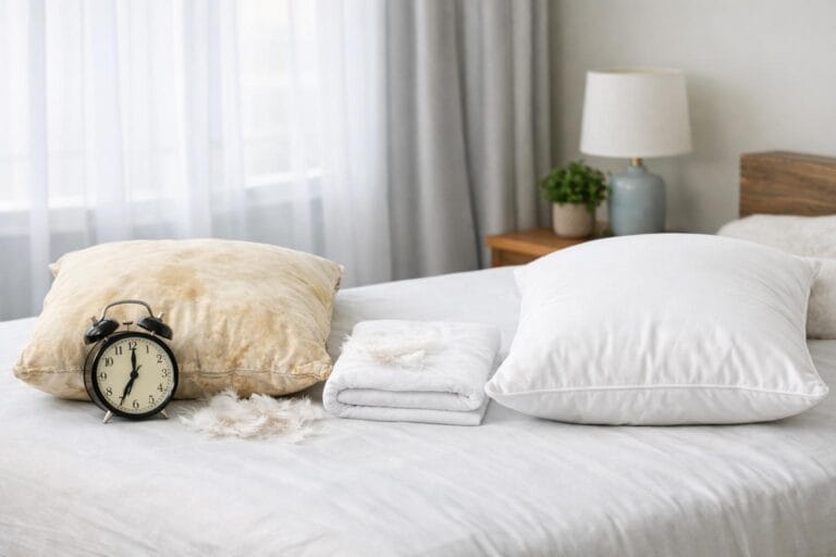 hvornår bør man skifte pude