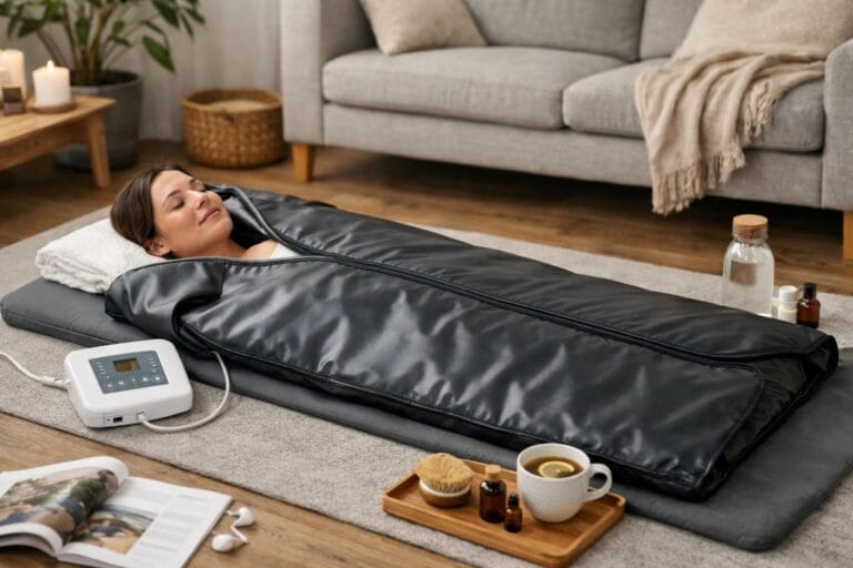 hvornår bruger man et infrarødt saunatæppe