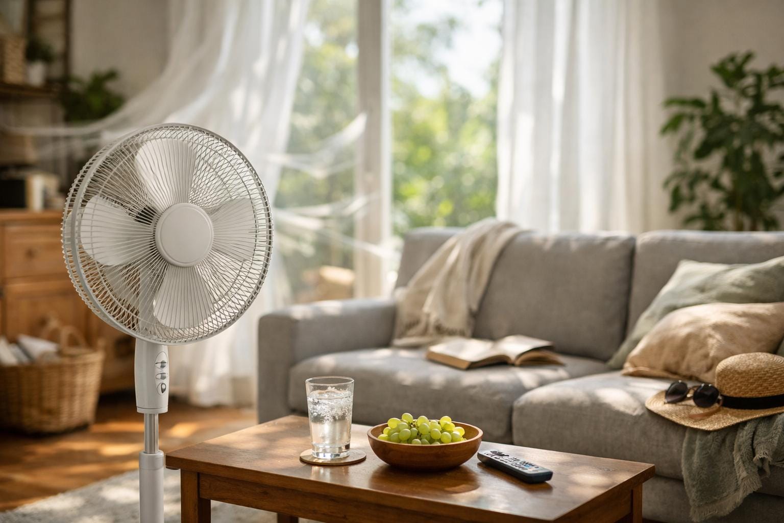 hvornår er en gulvventilator nok
