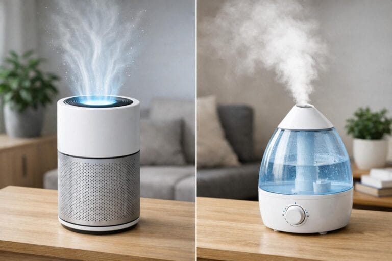 luftrenser vs luftfugter