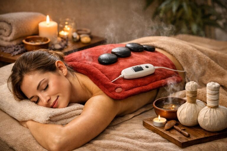 muskellindring med varme