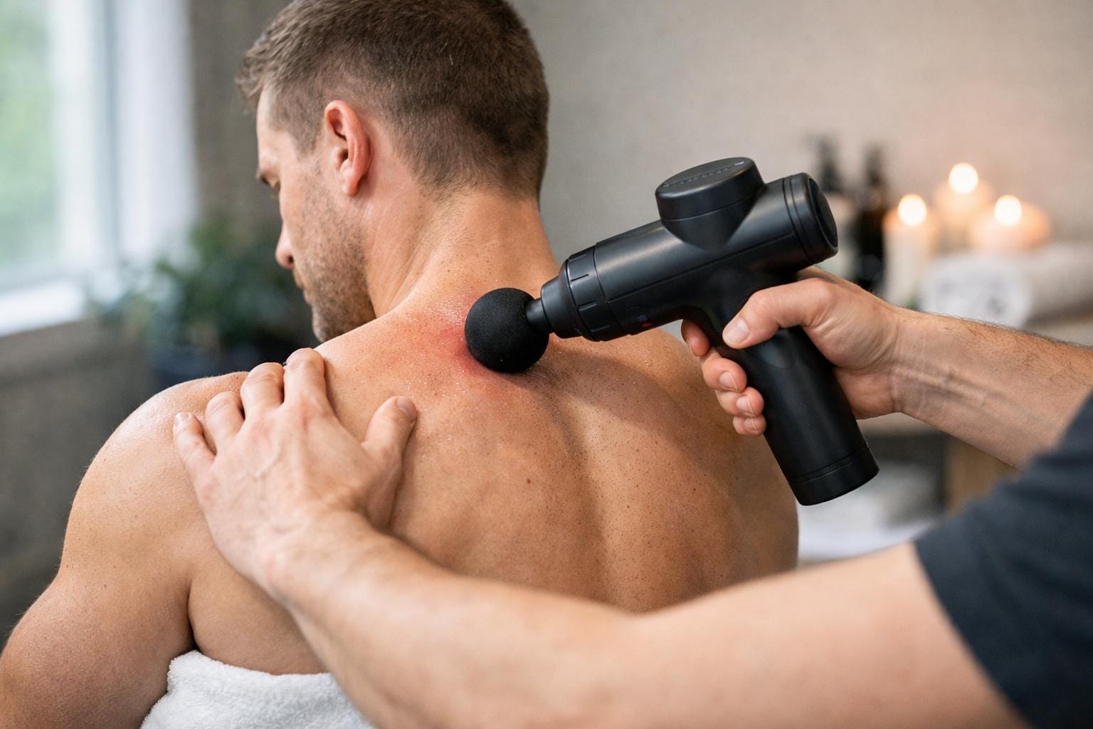 muskelløsning med percussion