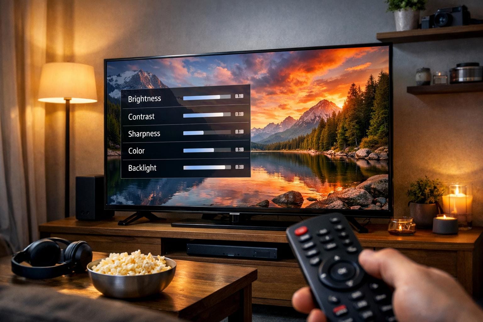 optimale tv-indstillinger