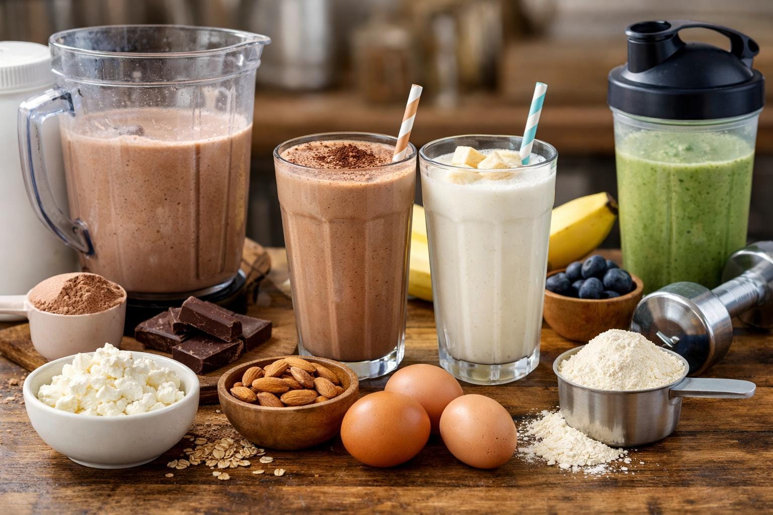 proteinshakes forklaret