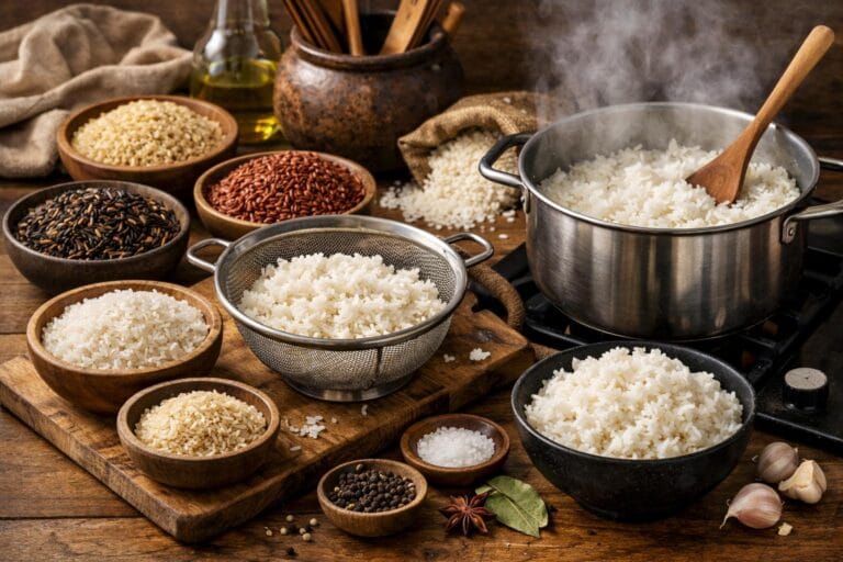 risvarianter og kogning